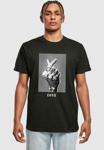 Футболка с принтом TATTOED LOVE SIGN TEE Mister Tee, черный