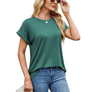 Женская футболка с коротким рукавом и круглым вырезом Clearflower, Green