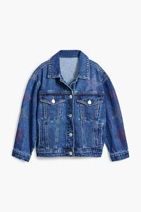 Детская джинсовая куртка Desigual, темно-синий