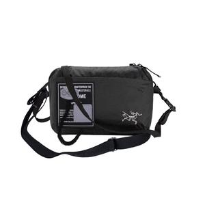 Arcteryx Нейлоновая поясная сумка унисекс черная, Cold Mist Footwear