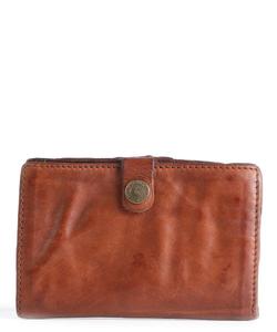 Кошелек из мелкозернистой кожи Campomaggi, коричневый