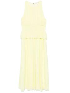 Платье миди Ulla Johnson Adeline, желтый