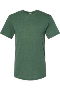 Футболка Augusta Sportswear Triblend, цвет dark green heather