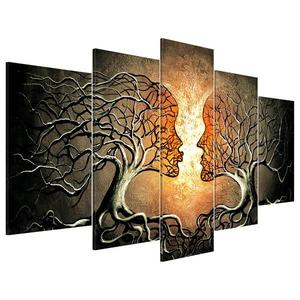 Фреска Artgeist Love Entanglement, 100 см, разноцветный