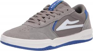 Мужские скейт-кеды Lakai Atlantic - профессиональная модель Винсента Альвареса, серый