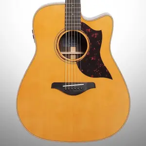 Акустико-электрогитара Yamaha A3R (с жестким чехлом), винтажный натуральный цвет