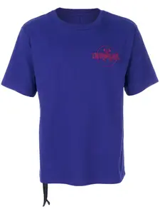 Футболка с принтом логотипа Unravel Project, фиолетовый