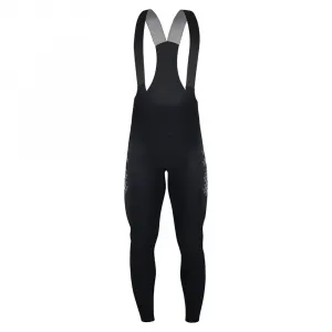 Тайтсы с нагрудником Q36.5 Grid Skin, черный