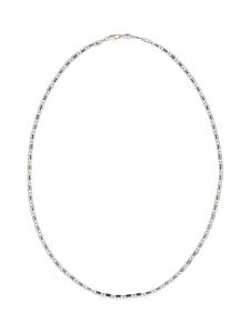 Faina Женская цепочка-колье из серебра