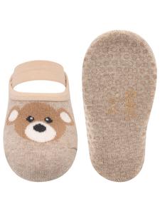 Носки EWERS Teddy, Dark Beige/Mottled Beige