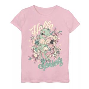 Футболка с рисунком «Hello Spring» для девочек 7–16 лет Nickelodeon Friends Groupshot Nickelodeon