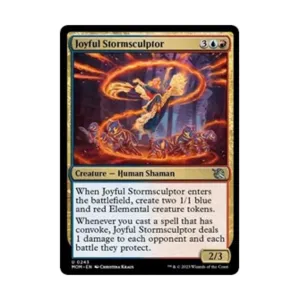 CCG Радостный Штормскульптор (U), MTG - March of the Machine