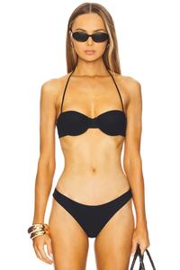 Топ бикини Chessa Faithfull The Brand, black