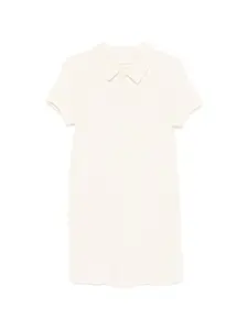 Мини-платье-поло с карманами A.P.C., бежевый