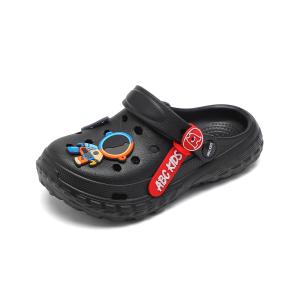 Нескользящие, устойчивые к истиранию, дышащие, легкие, амортизирующие тапочки для детей ABC KIDS, черный