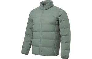 LINING Фитнес-куртка пуховая мужская серо-зеленая, Gray Green