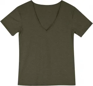 Мужская футболка с глубоким V-вырезом, Slim Fit, Stretch