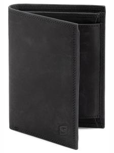 Кошелек SERASAR Vintage, черный