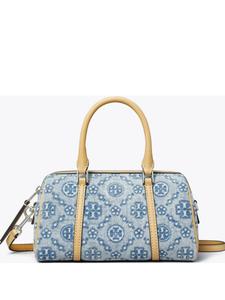 Сумка Tory Burch mini T Monogram, синий