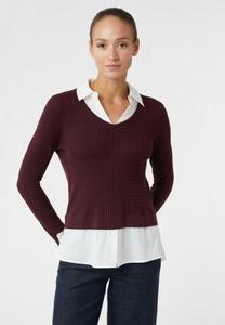 Джемпер comma Jumper, Bordeaux