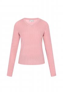 Usha Свитер 'Casual' в приглушенно-розовом цвете