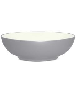 Круглая овощная миска Colorwave диаметром 9,5 дюймов, объемом 64 унции Noritake, цвет slate