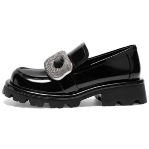 Лоферы женские черные | Apricot MIO