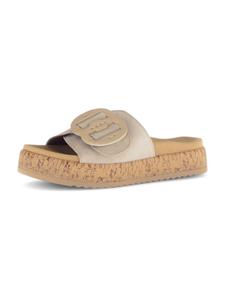 Gabor Бежевые мюли на платформе