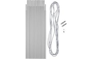 Инструкция по сборке каркаса палатки для аксессуаров на открытом воздухе DECATHLON, aluminum