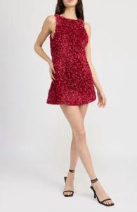 Платье Roisin сорочка в красном En Saison