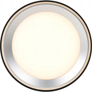 Потолочный светильник LED LANDON LED-модуль 1 шт. Теплый белый, регулируемая яркость с помощью 3-ступенчатого Moodmaker на внутреннем и внешнем световом кольце Nordlux, черный