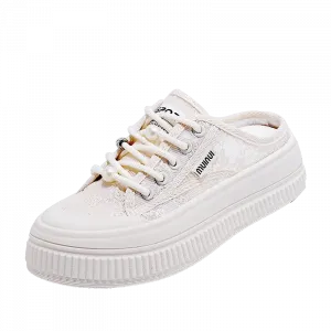 BOLE Скользоустойчивые и дышащие женские лоу-топы для скейтбординга бежевые, цвет Beige