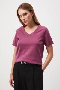 Хлопковая футболка Medicine, фиолетовый