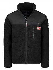 Флисовая куртка Тувалу черного цвета Geographical Norway