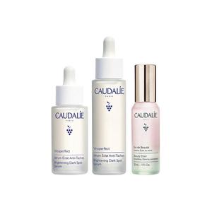 Набор сывороток Outili с экстрактом виноградных косточек для осветления кожи, увлажняющий, против темных пятен, 50мл+30мл+30мл CAUDALIE