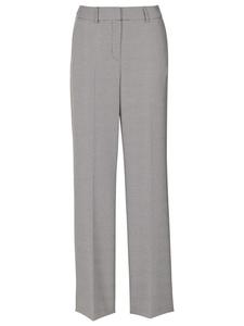 MADELEINE Шерстяные брюки плиссе свободного кроя белого цвета