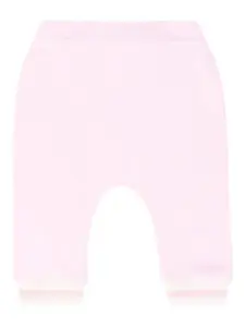 Спортивные брюки с вышитым логотипом FENDI KIDS, розовый
