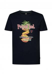 Футболка с принтом Petrol Industries, синий