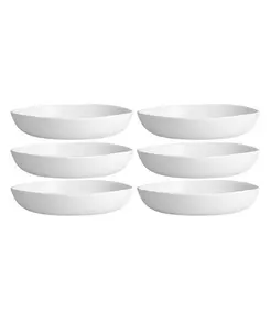 Меламиновые миски Sandia Coupe, набор из 6 штук Fortessa, bianco