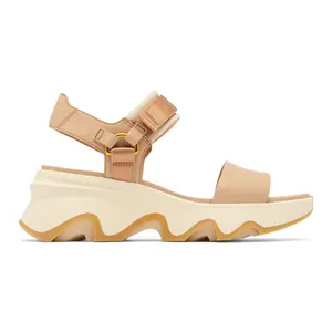 Высокие сандалии Kinetic Y-Strap - Женские Sorel, Honest Beige/Honey White