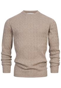 Свитер Kronstadt Cable, темно-бежевый