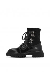 Ботильоны на шнуровке Kazar, черный
