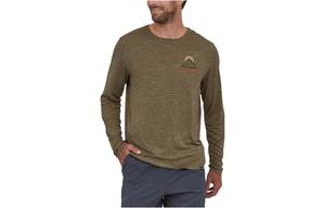 Футболка Capilene мужская Patagonia, зеленый