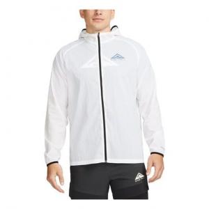 Куртка Nike Trail Aireez lightweight trail running jacket 'White', белый