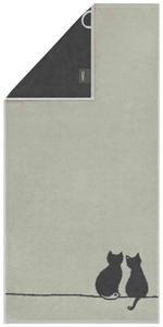 Полотенце Cawoe цвет платины, 50/100 см