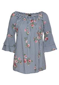 LASCANA Блузка в синем цвете