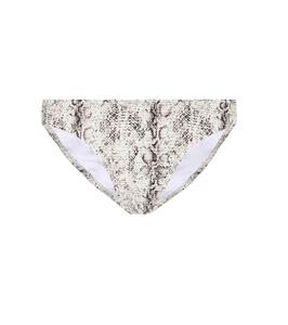 Плавки-бикини с эффектом змеи Zambia Heidi Klein, Print
