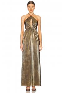 Нотте платье House Of Harlow 1960, золотой