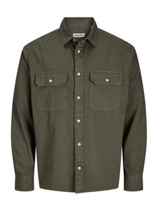 Рубашка на пуговицах классического кроя JACK & JONES JACK & JONES JJETRAVIS, Olive