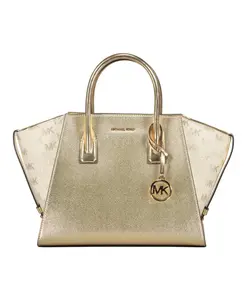 Стильная сумка из кожи и ткани. Michael Kors, желтый